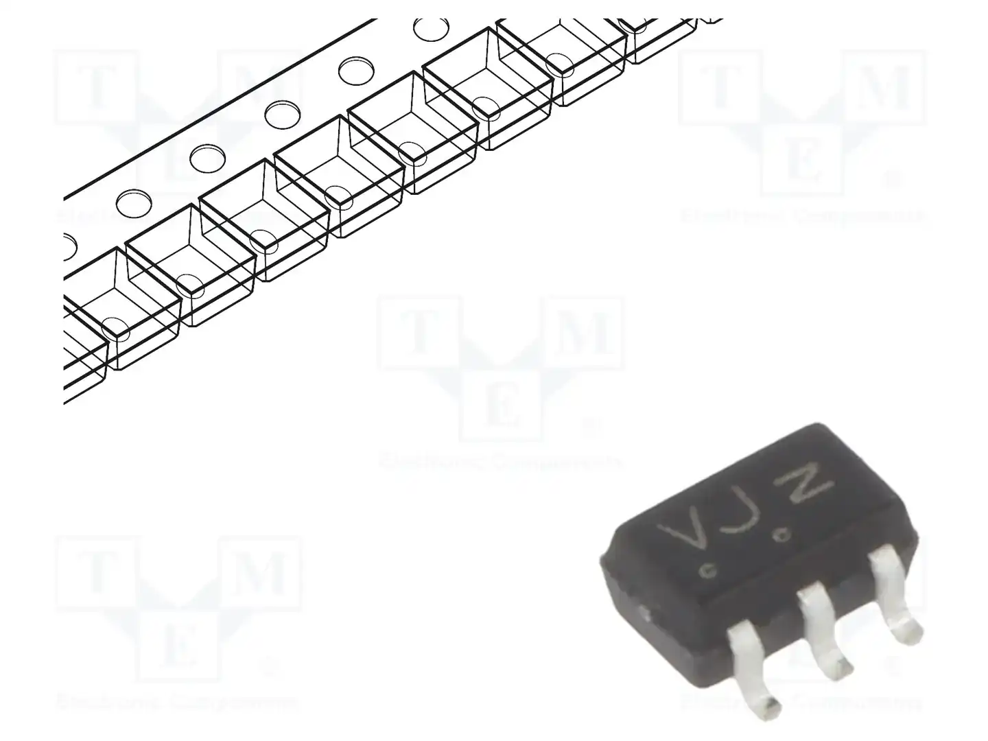 onsemi M74VHC1GT02DFT2G — Ворота, инверторы