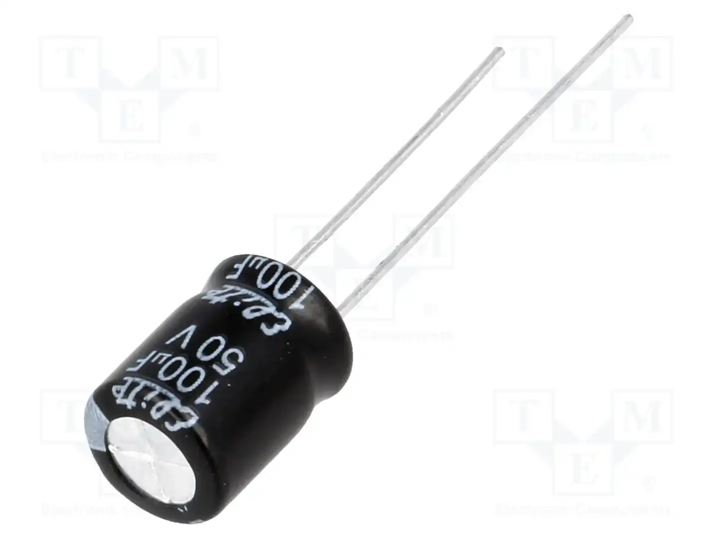Elite PF1H101MNN08B5 — Конденсаторы электролитические THT