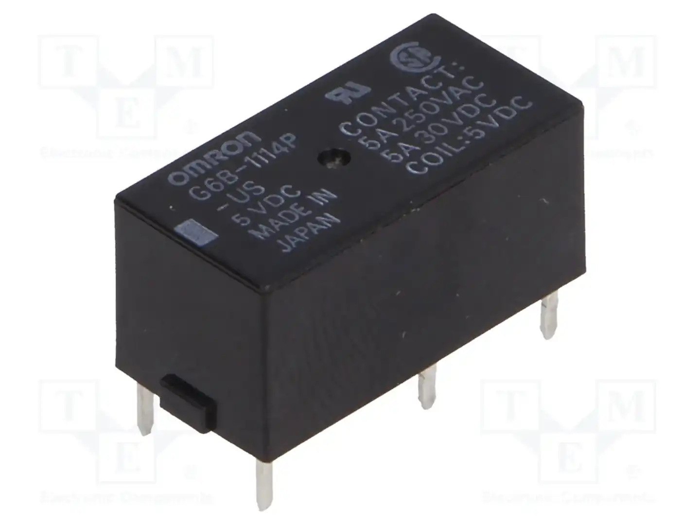OMRON Electronic Components G6B-1114P-US 5VDC — Реле электромагн. миниатюрные