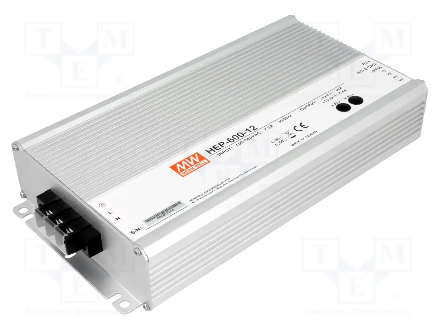 MEAN WELL HEP-600-12 — Блоки питания для встраивания