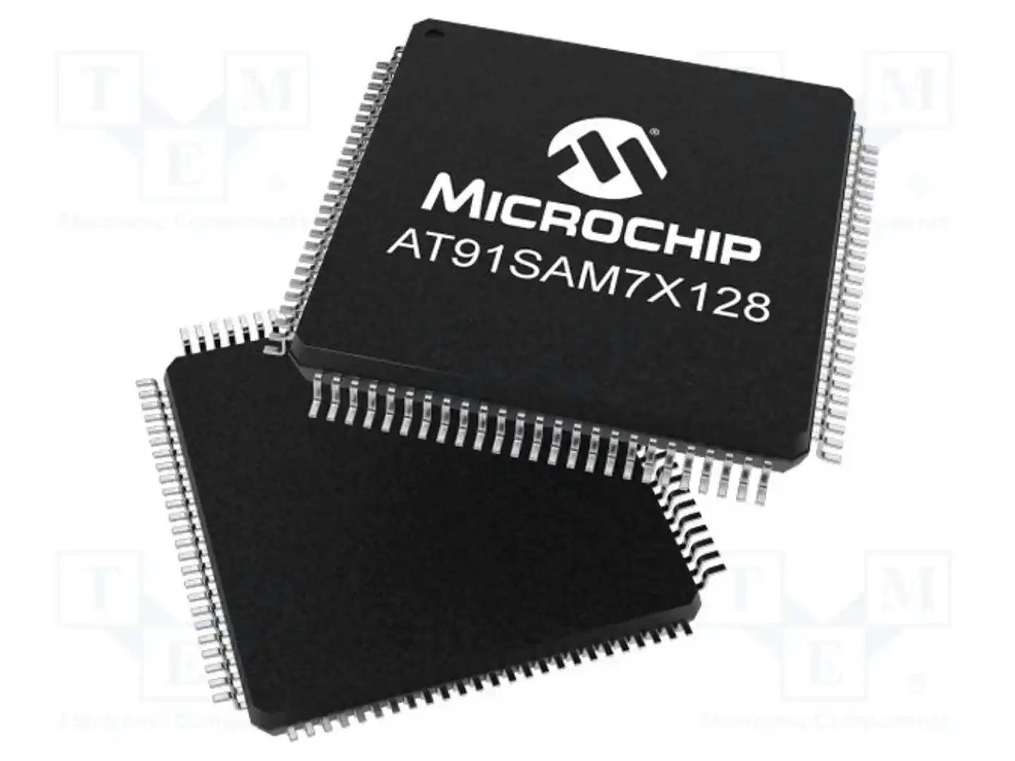 Microchip Technology AT91SAM7X128C-AUR — Линейка ARM 32-bit