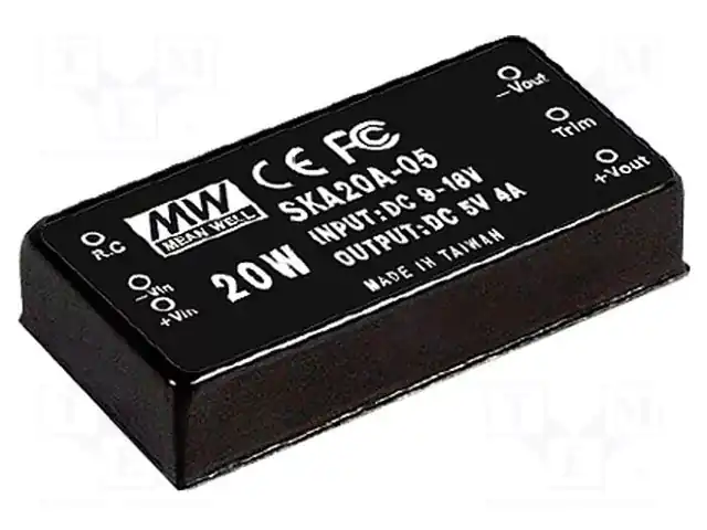 MEAN WELL SKA20B-15 — Преобразователи DC/DC