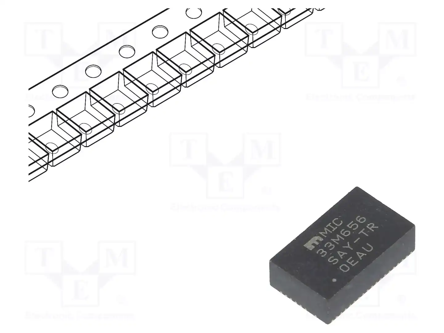 Microchip Technology MIC33M656-SAYMP-TR — Регуляторы напряжения - микросхемы DC/DC