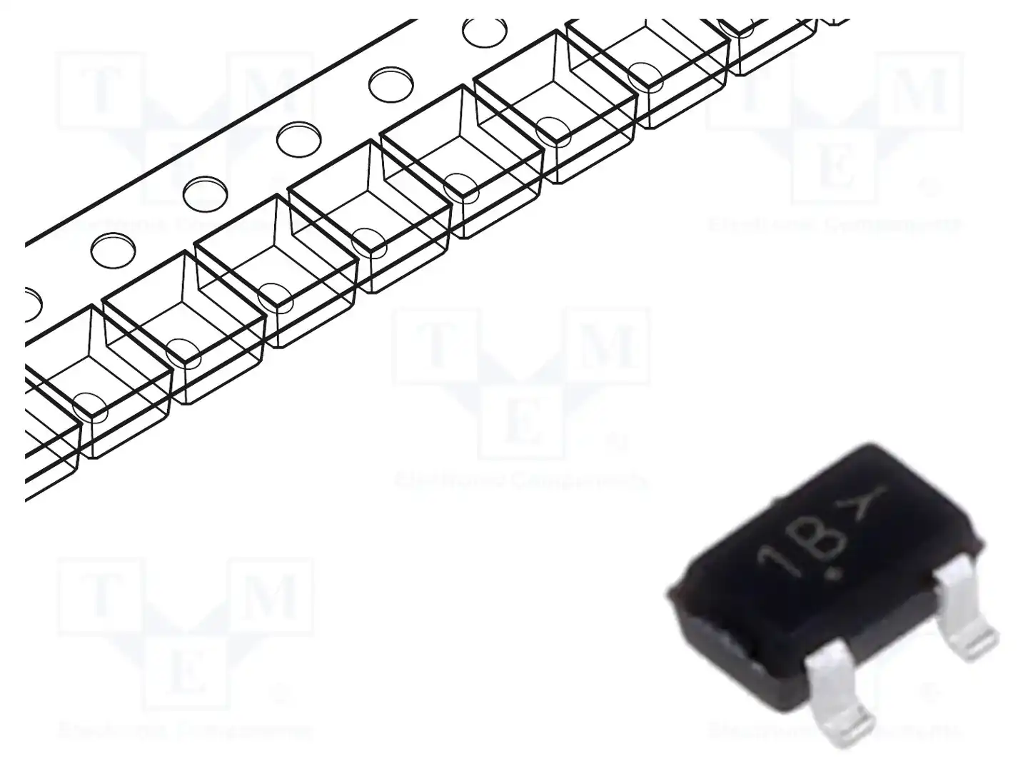 onsemi SBC846BWT1G — Транзисторы NPN SMD