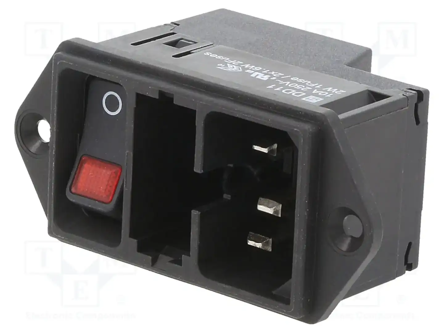 SCHURTER DD11.0123.1111 — Разъемы IEC 60320