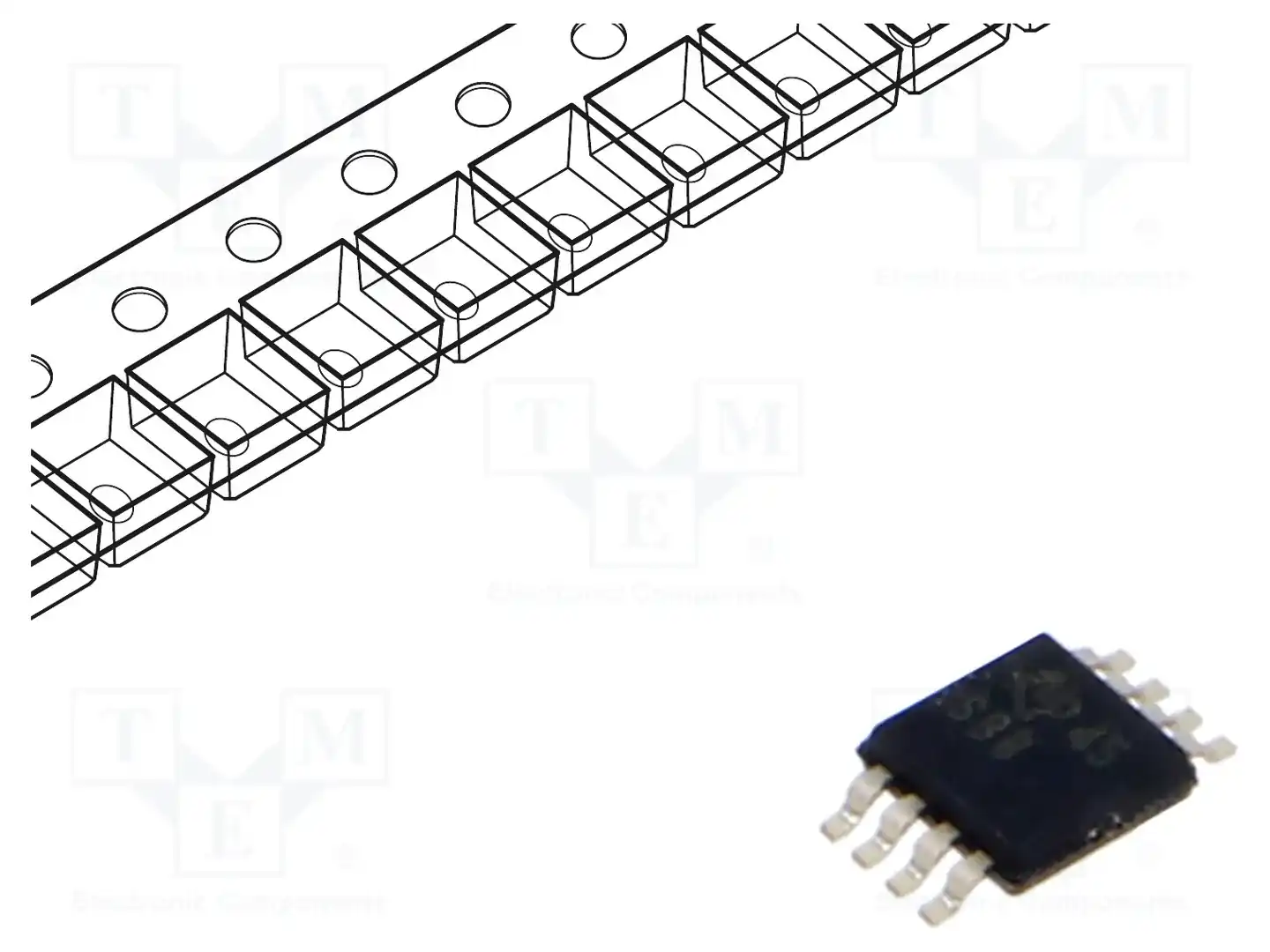 Texas Instruments TPS7A4101DGNR — Стабилизаторы напряжения регулир. LDO