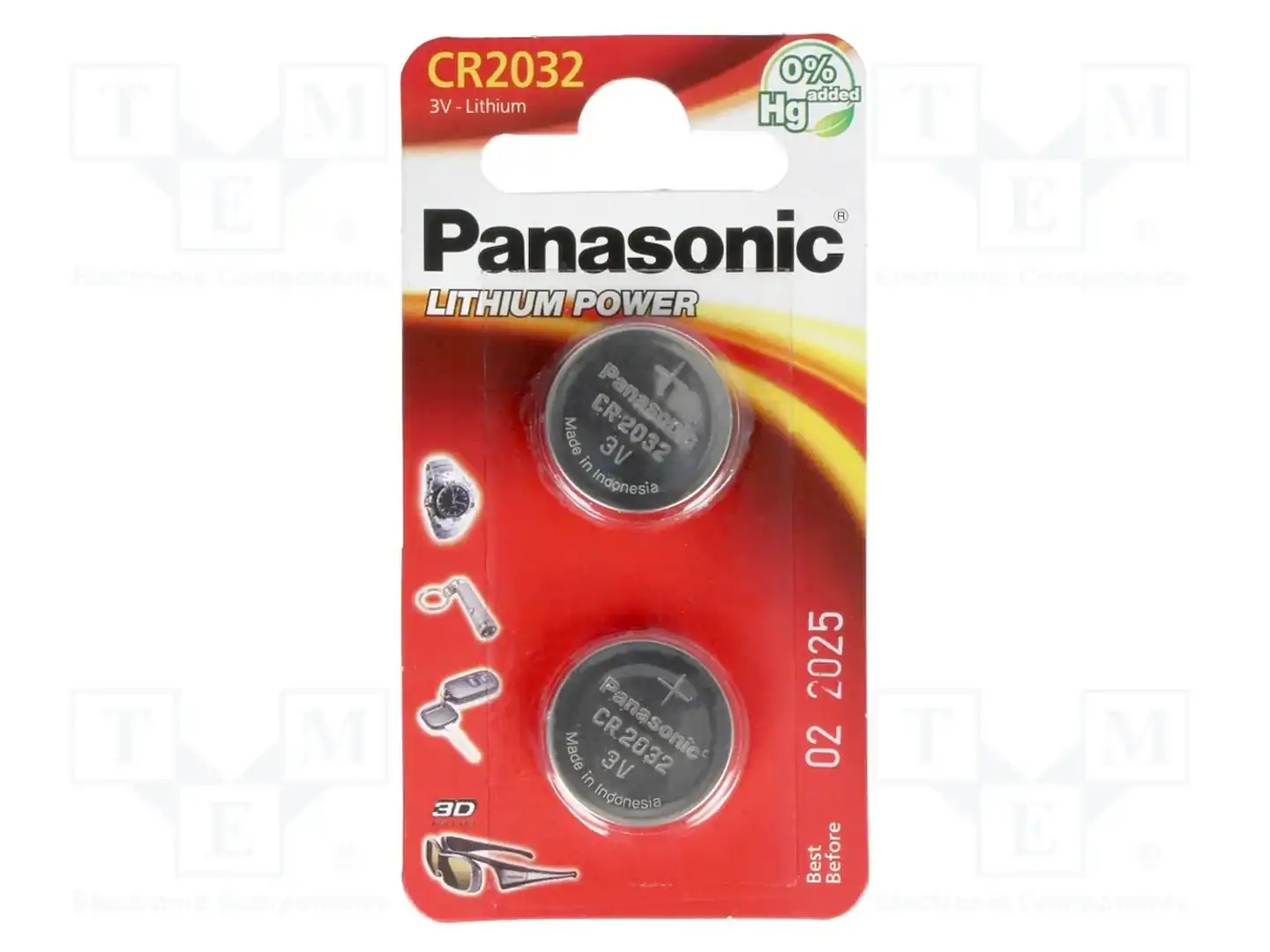 PANASONIC CR2032 B2 — Батареи