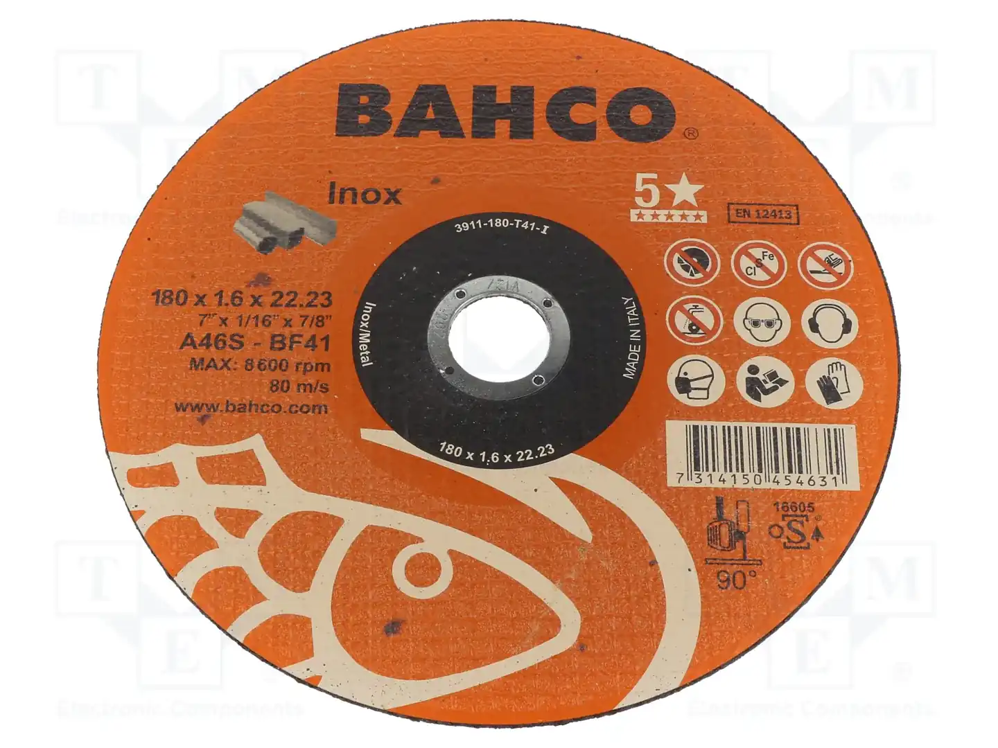 BAHCO 3911-230-T41-I — Диски для резки и шлифовки