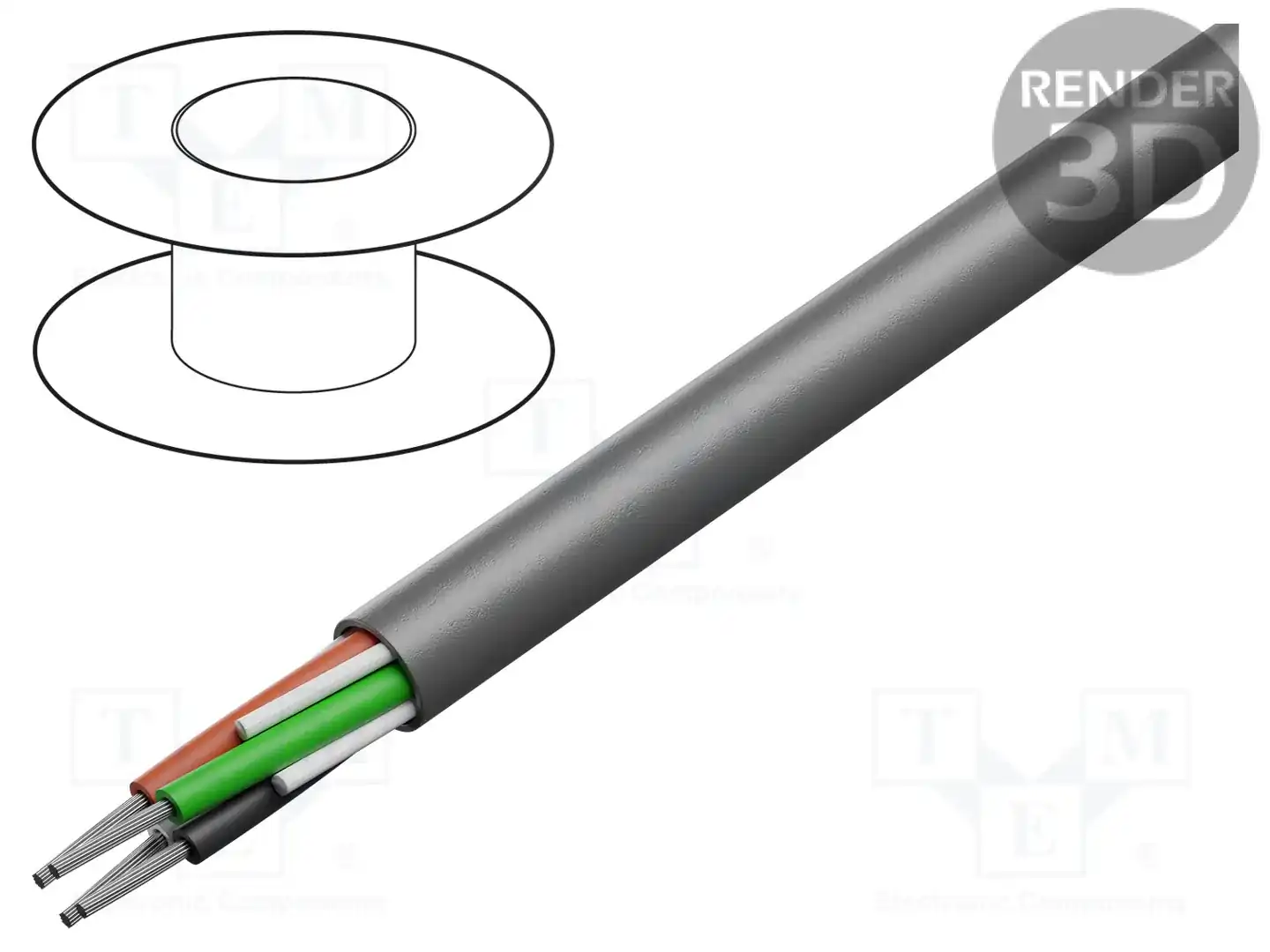 ALPHA WIRE 79052 SL001 — Провода многожильные неекранированные