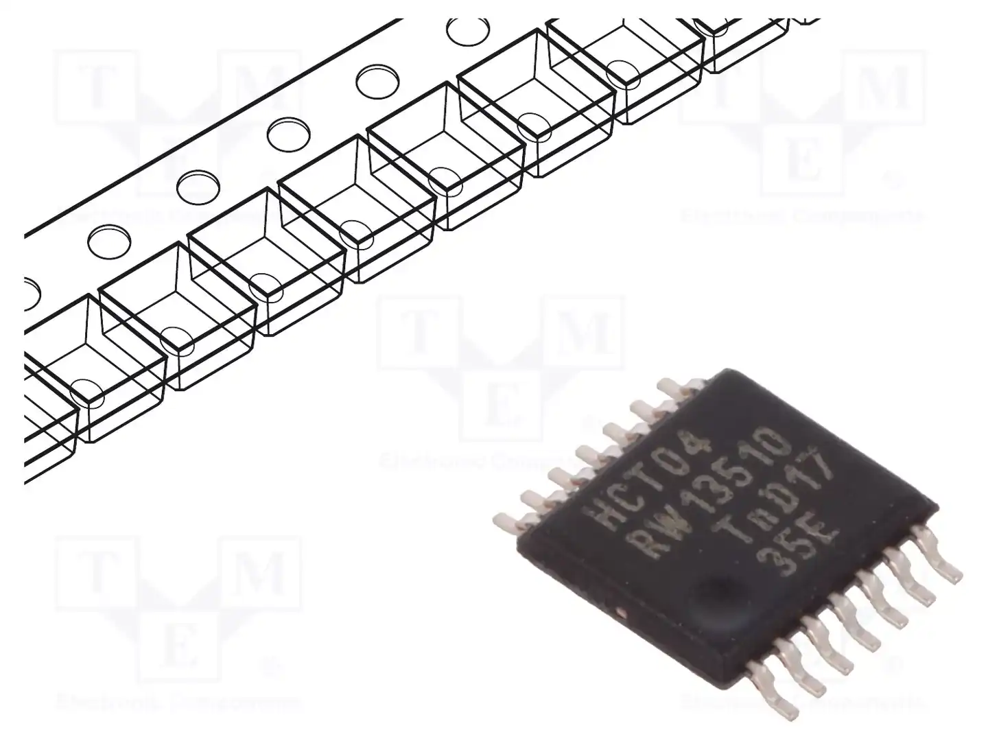 NEXPERIA 74HCT04PW,112 — Ворота, инверторы