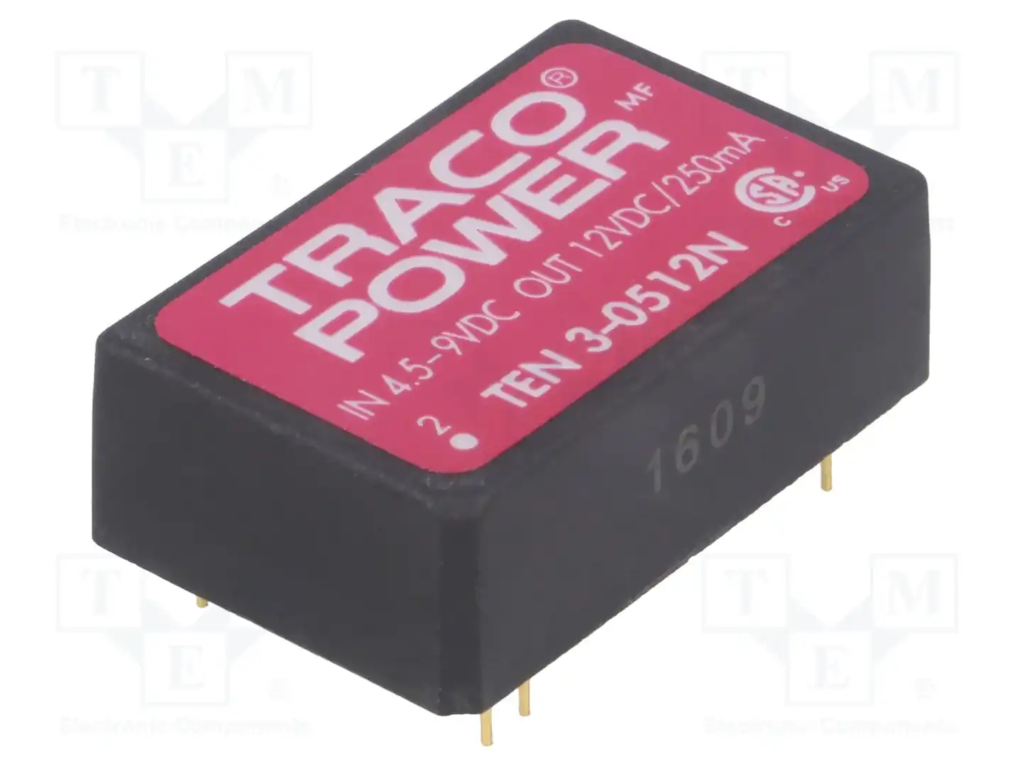 TRACO POWER TEN 3-0512N — Преобразователи DC/DC