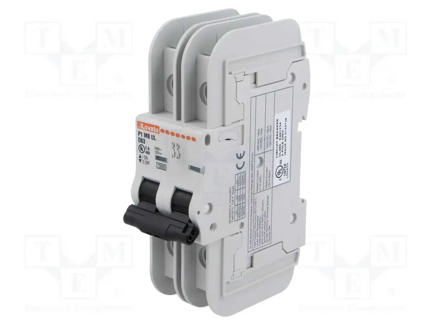 LOVATO ELECTRIC P1MBUL2PD63 — Выключатели максимального тока
