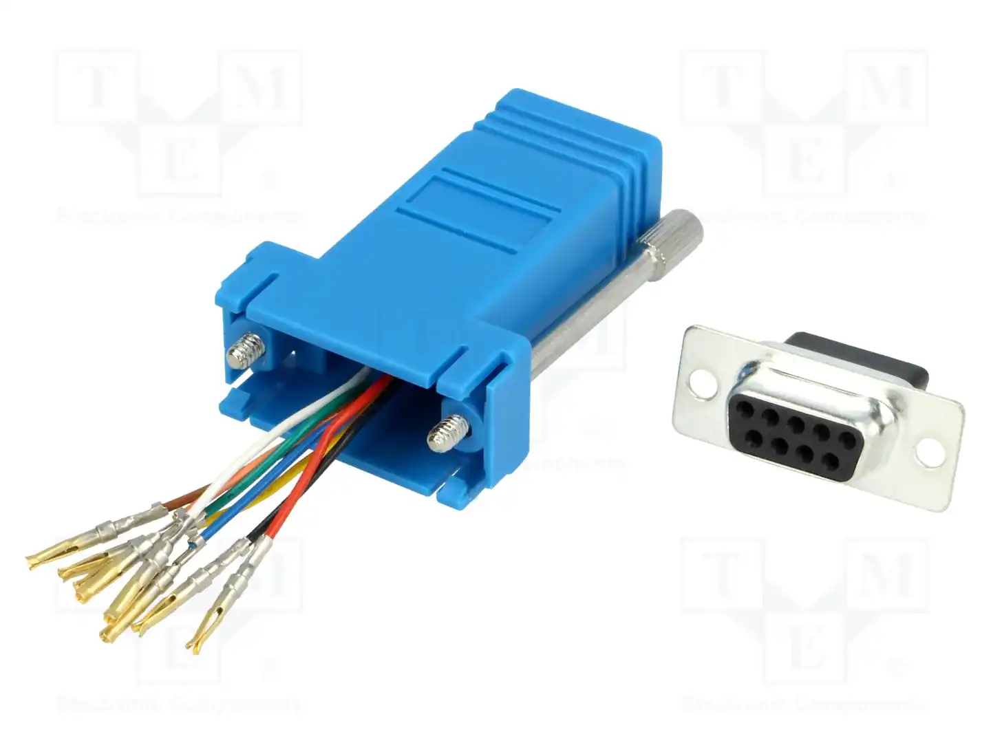 MH CONNECTORS DA9-SMJ8-B-K — Адаптеры D-Sub