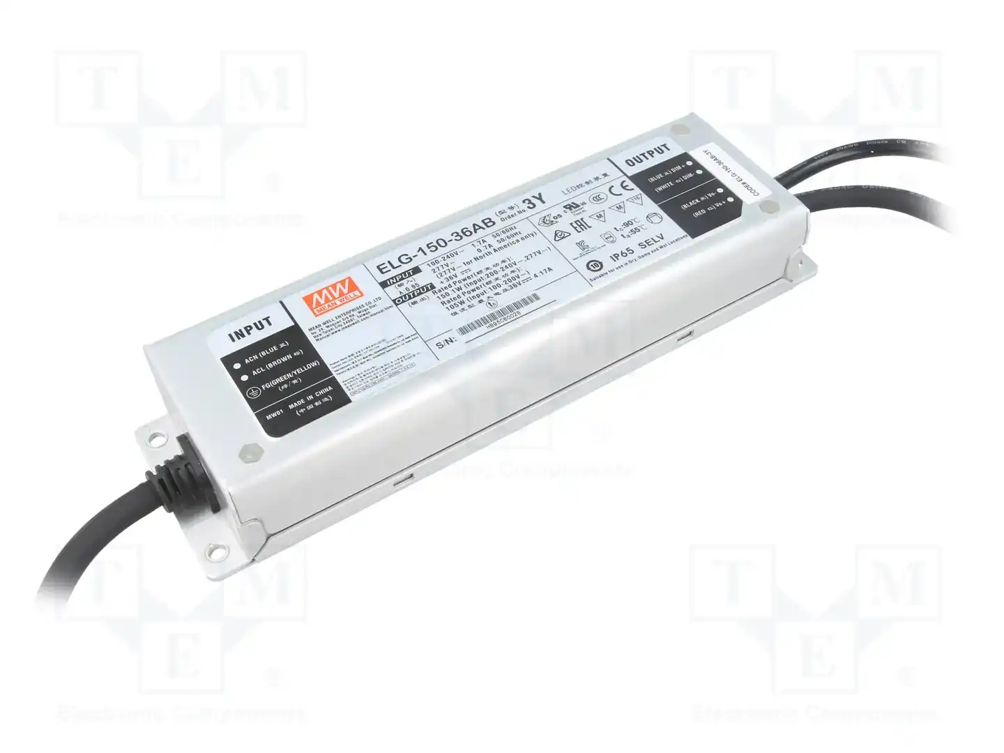 MEAN WELL ELG-150-36AB-3Y — Блоки питания для LED