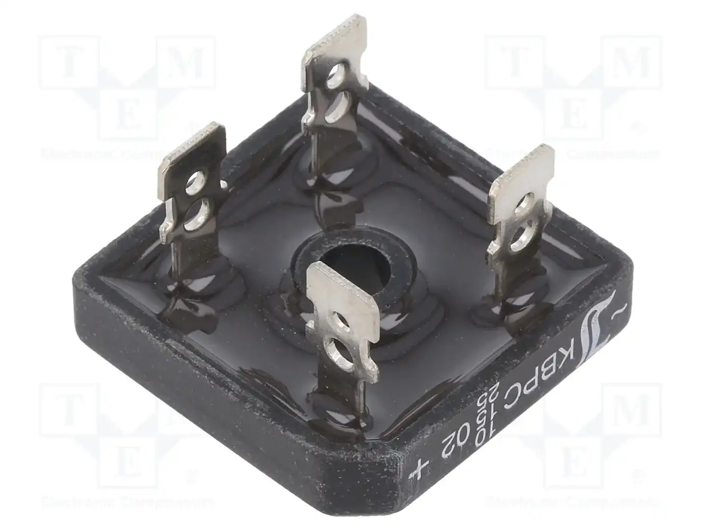 DIOTEC SEMICONDUCTOR KBPC10/15/2502FP — Однофазные мосты диодные квадратные