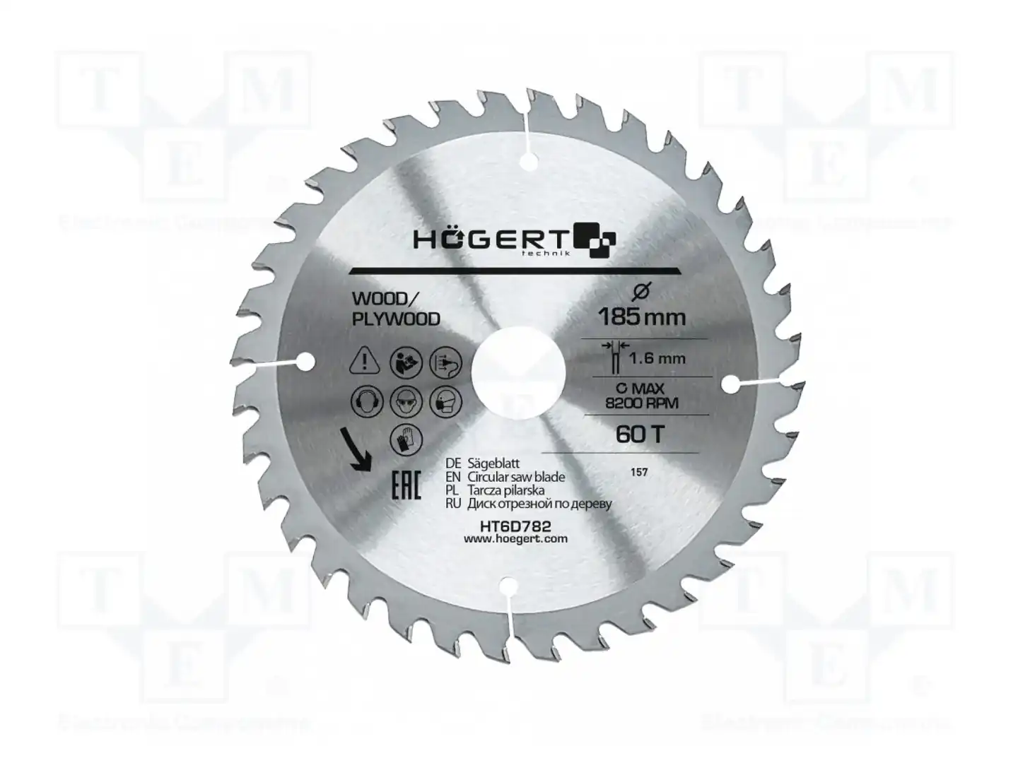 HÖGERT TECHNIK HT6D782 — Диски для резки и шлифовки