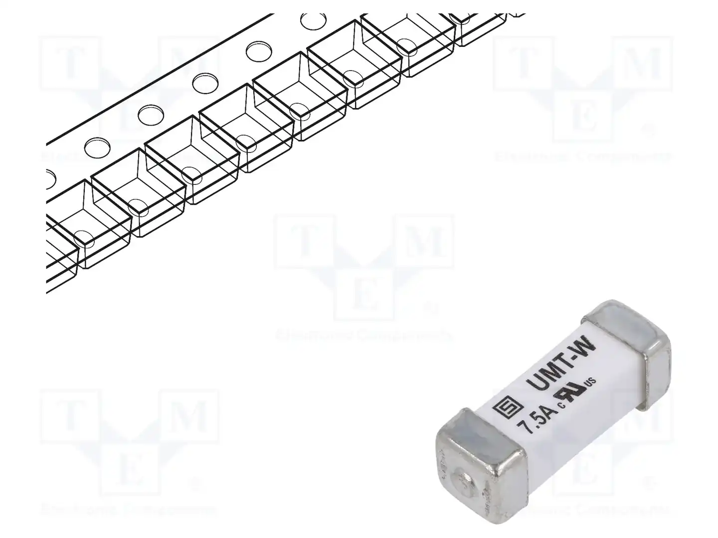 SCHURTER 3-122-714 — Предохранители SMD UMT медленные