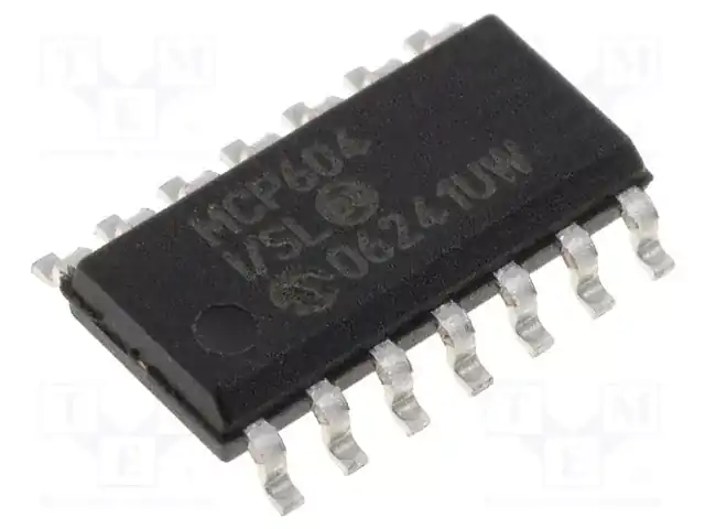 Microchip Technology MCP604-I/SL — Операционные усилители SMD