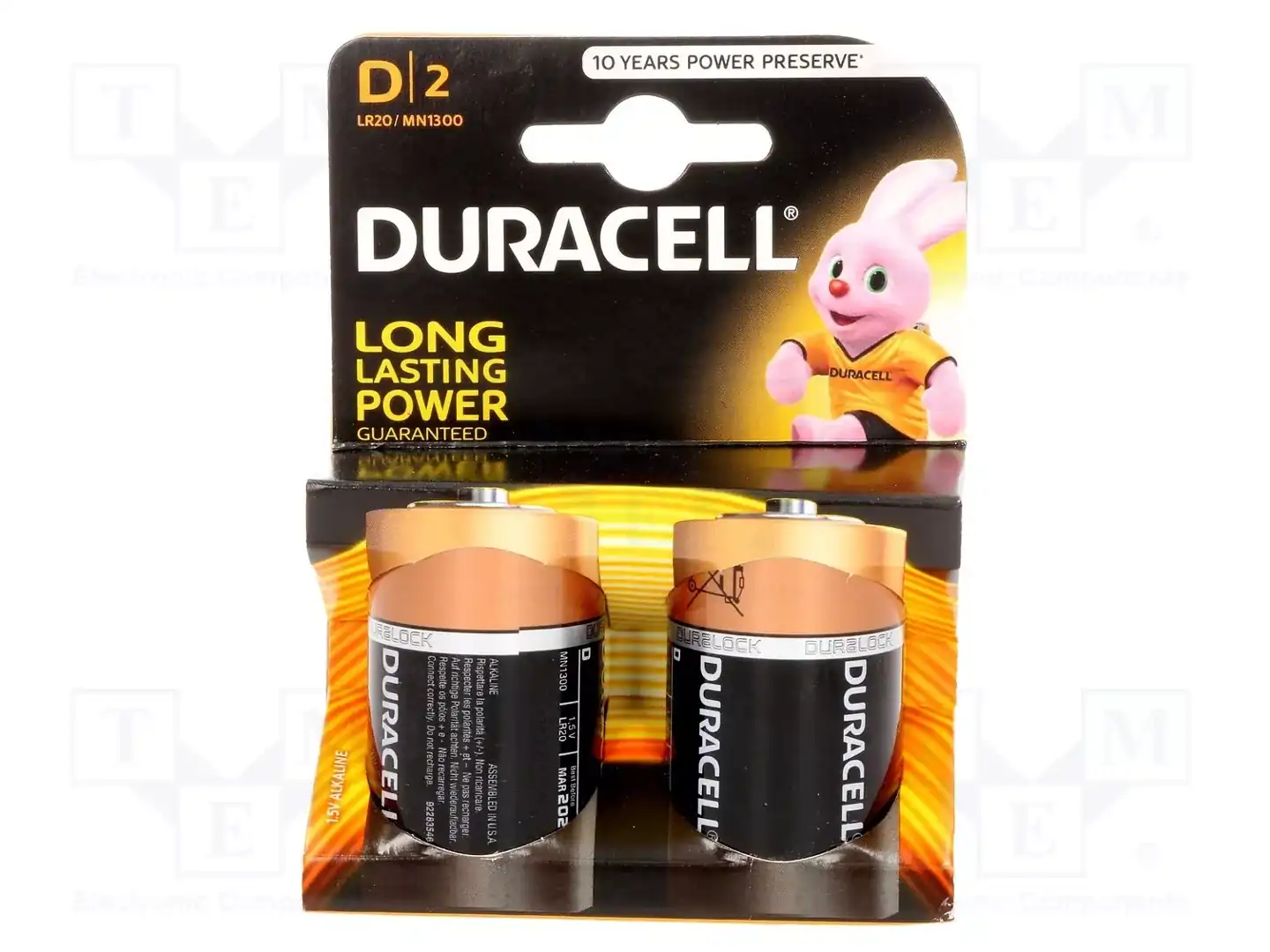 DURACELL LR20/D/MN1300(K2) — Батареи