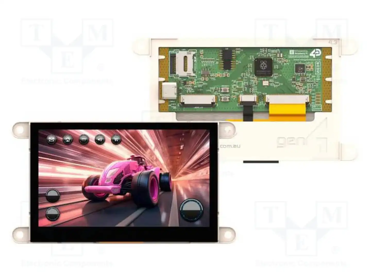 4D Systems GEN4-RP2350-43CT — Интеллигентные дисплеи
