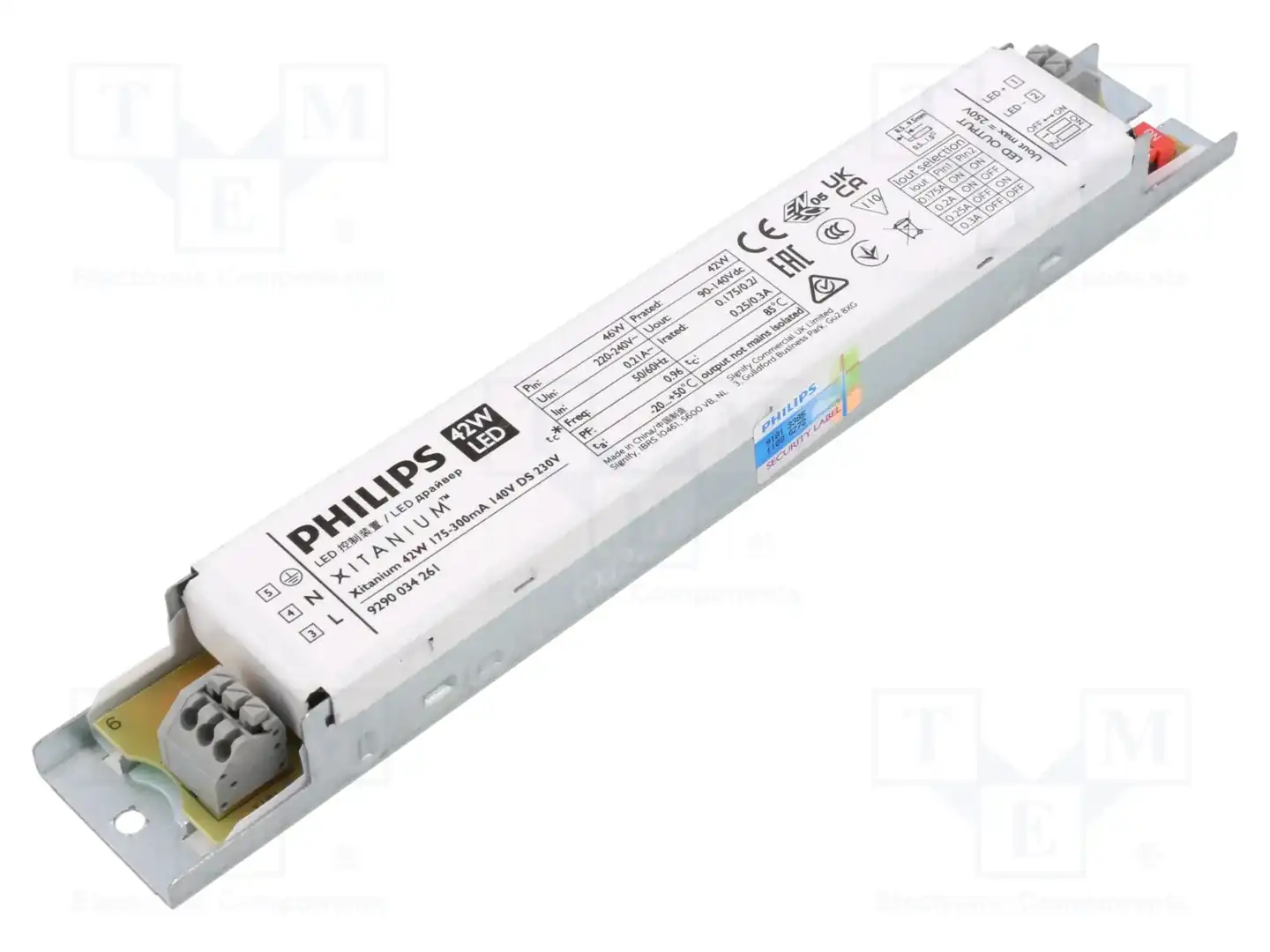 PHILIPS XITANIUM 42W 175-300MA 140V DS 230V — Блоки питания для LED