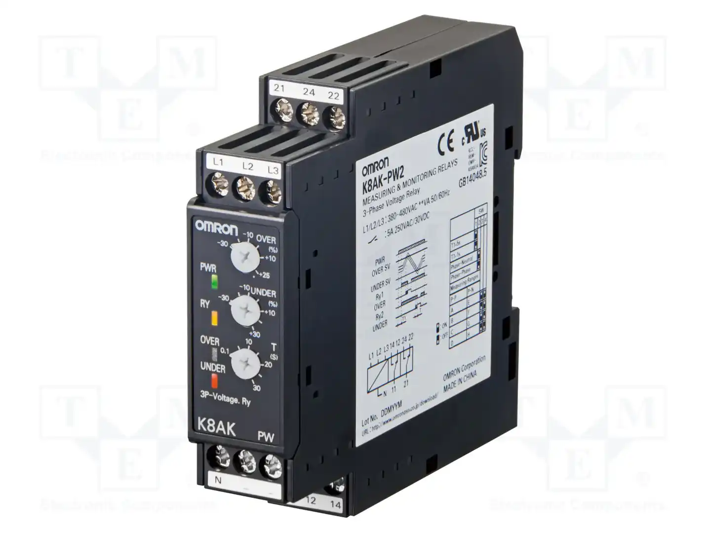 OMRON K8AK-PW1 — Контрольные реле