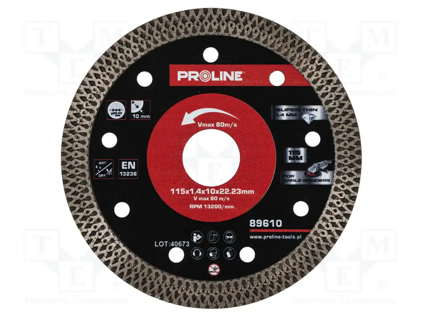 PROLINE 89610 — Диски для резки и шлифовки