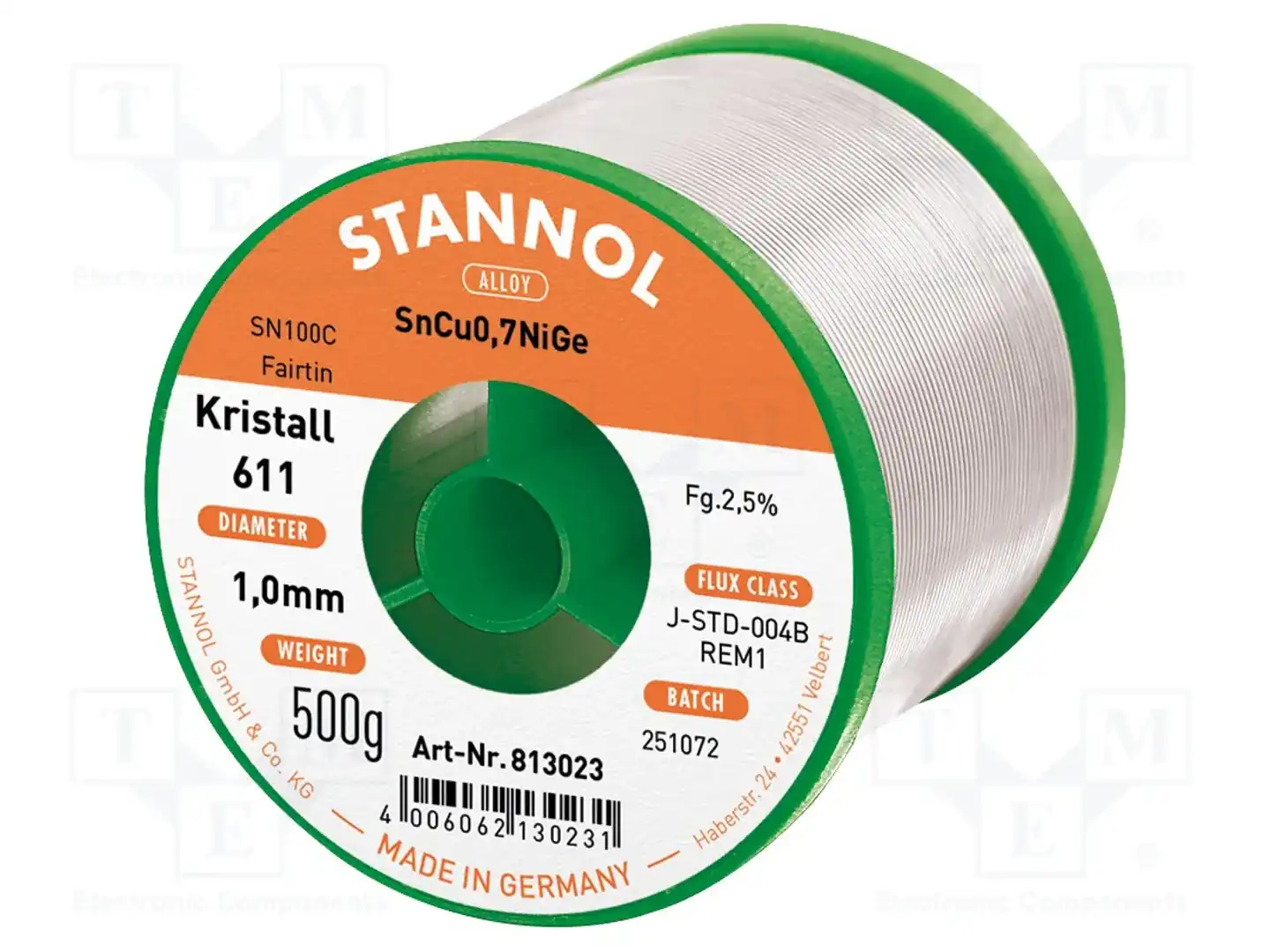 STANNOL 813023 — Паяльные провода бессвинцовые