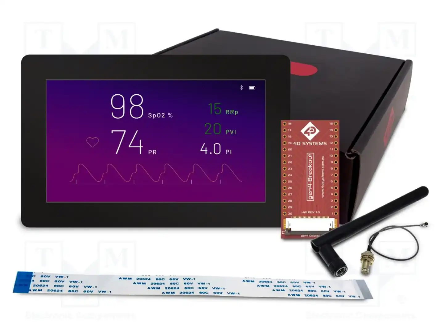 4D Systems GEN4-ESP32-70CT-CLB — Интеллигентные дисплеи