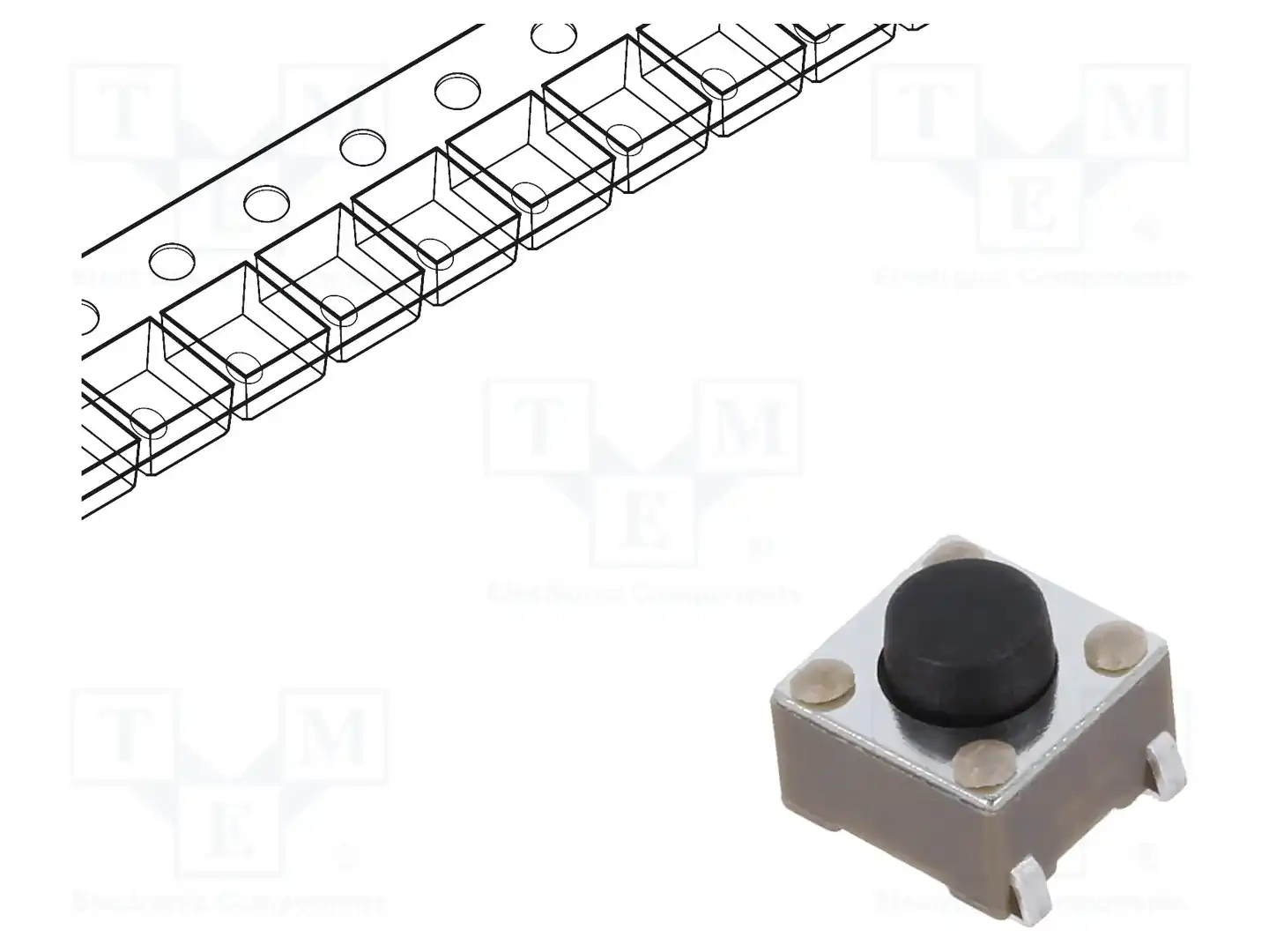 E-SWITCH TL3301AF160QJ — Микропереключатели TACT