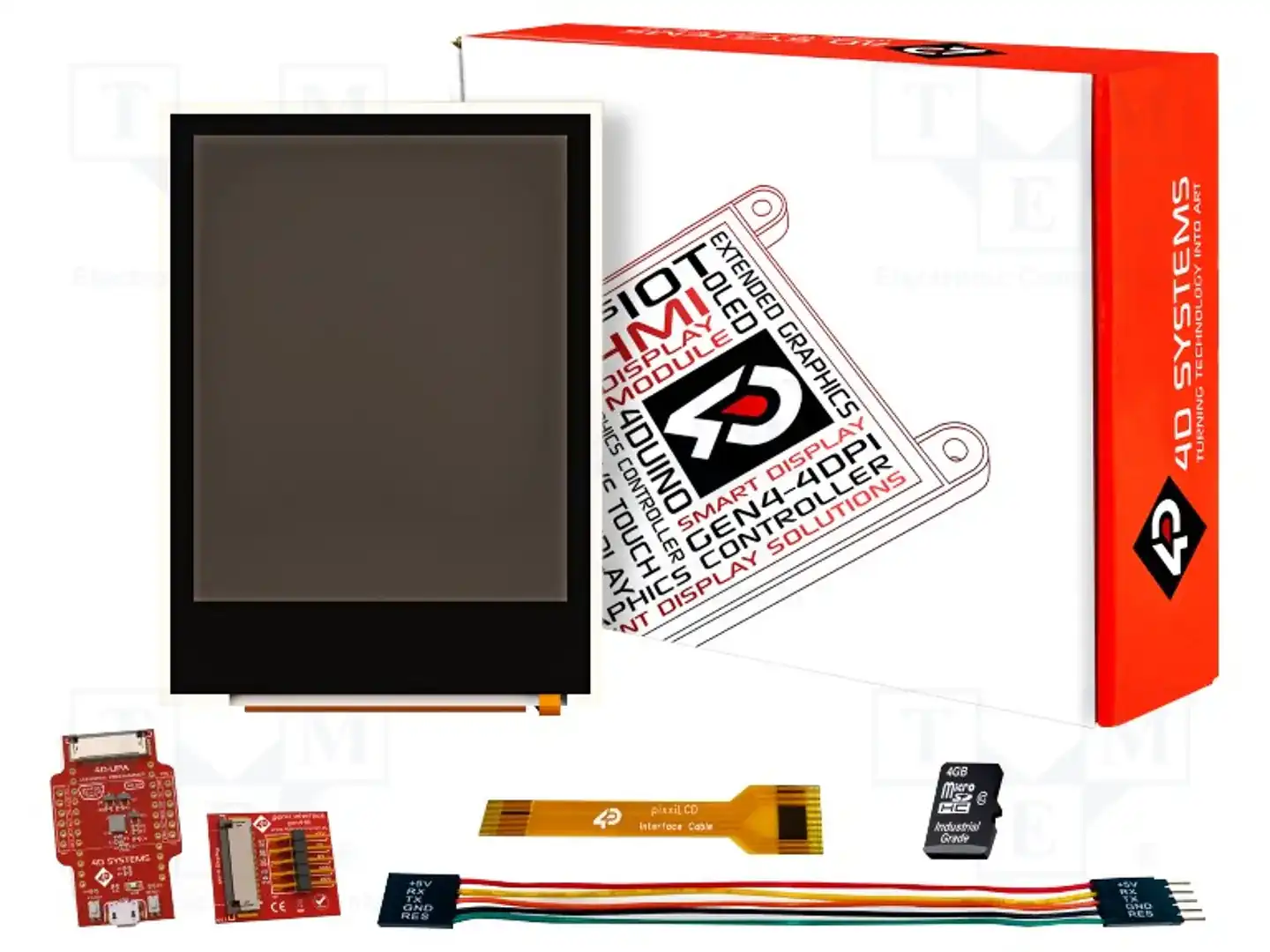 4D Systems SK-PIXXILCD-20P2 — Интеллигентные дисплеи