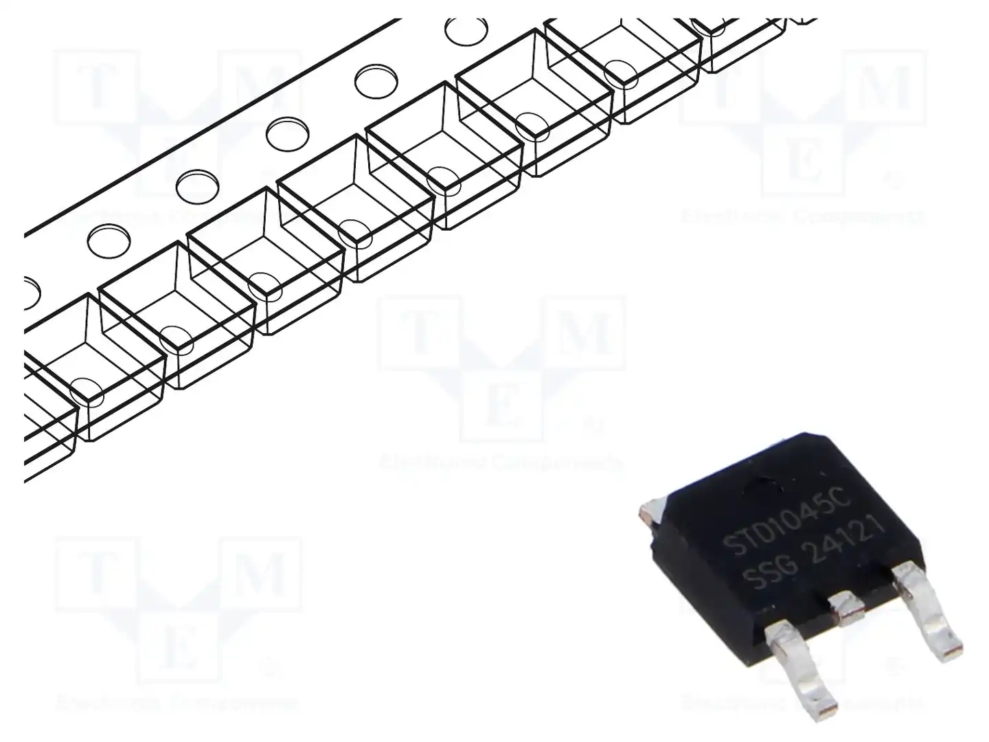 SMC DIODE SOLUTIONS STD1045CTR — Диоды Шотки SMD