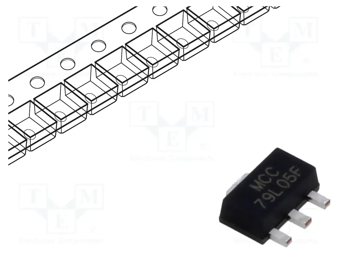 MICRO COMMERCIAL COMPONENTS MC79L05F-TP — Стабилизаторы напряжения нерегулируемые