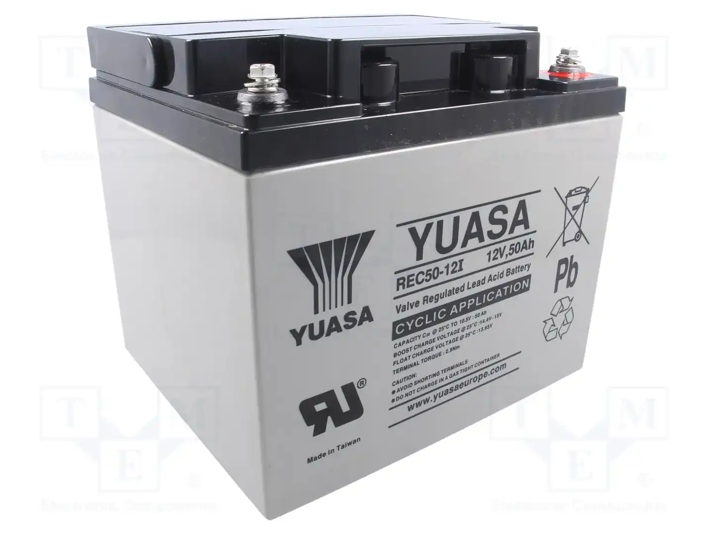 YUASA REC50-12I — Аккумуляторы кислотные
