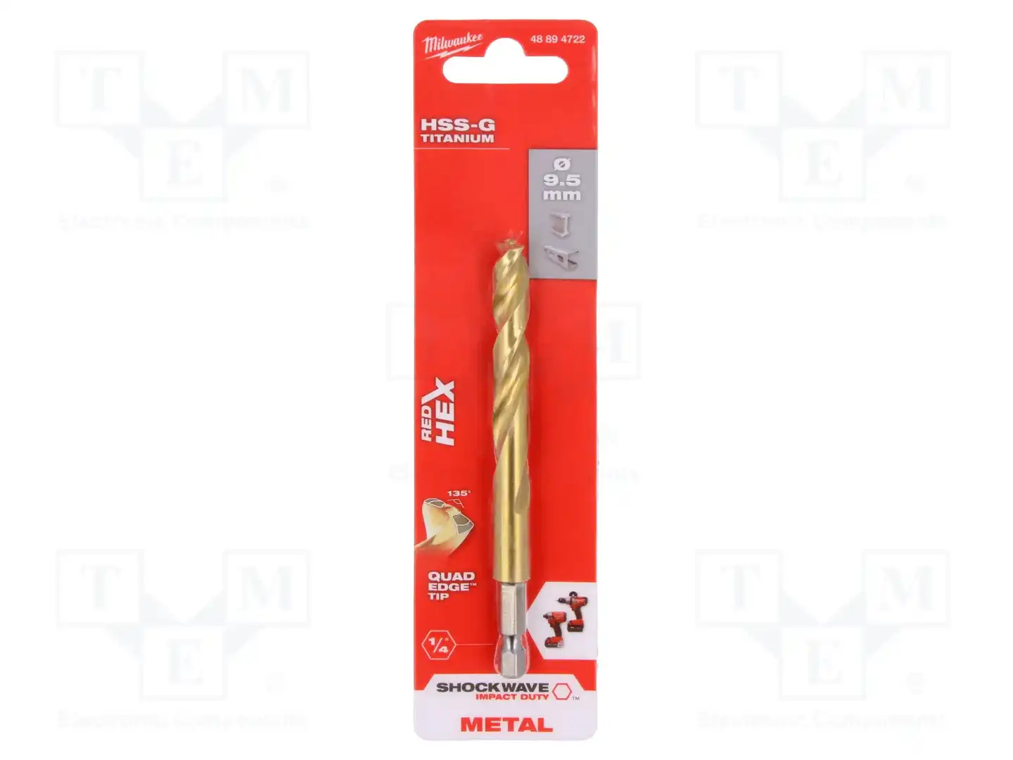 Milwaukee 48894722 — Сверла по металлу