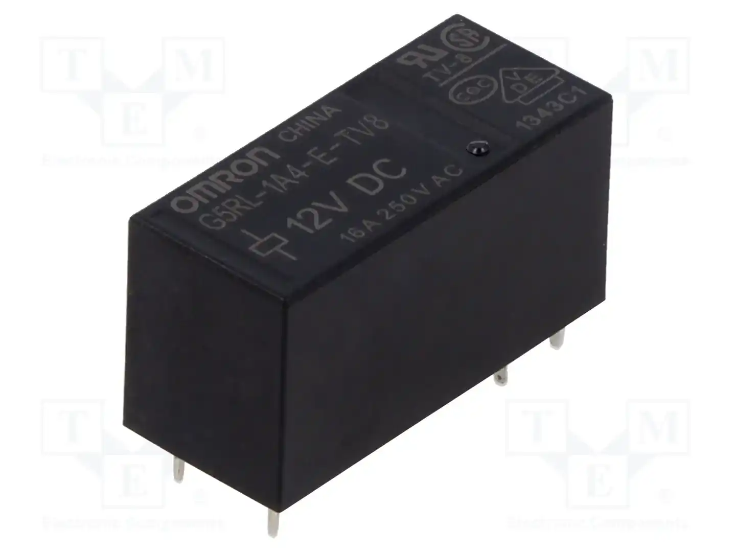 OMRON Electronic Components G5RL-1A4-E-TV8 DC12 — Реле электромагн. миниатюрные