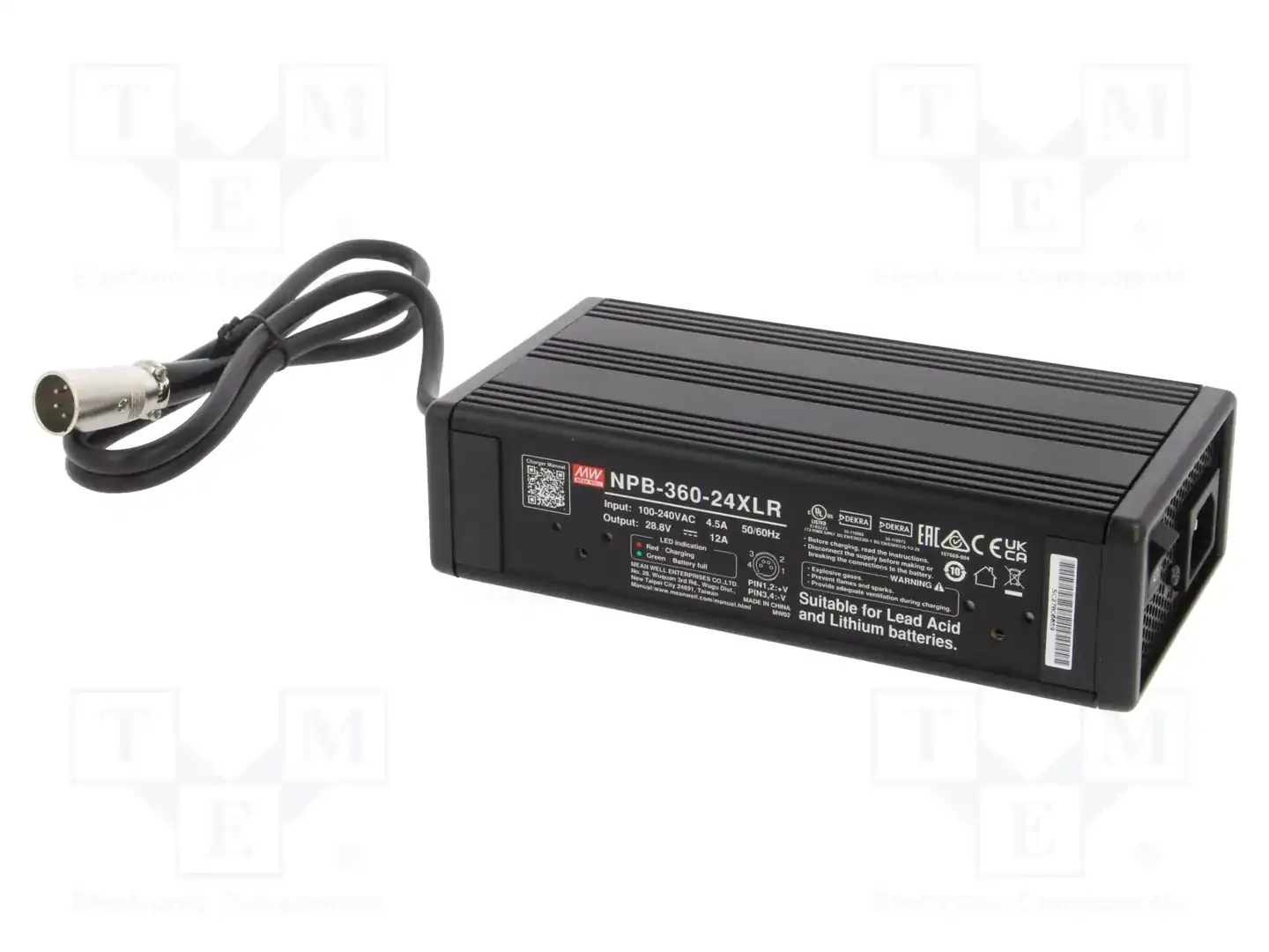 MEAN WELL NPB-360-24XLR — Зарядные устройства