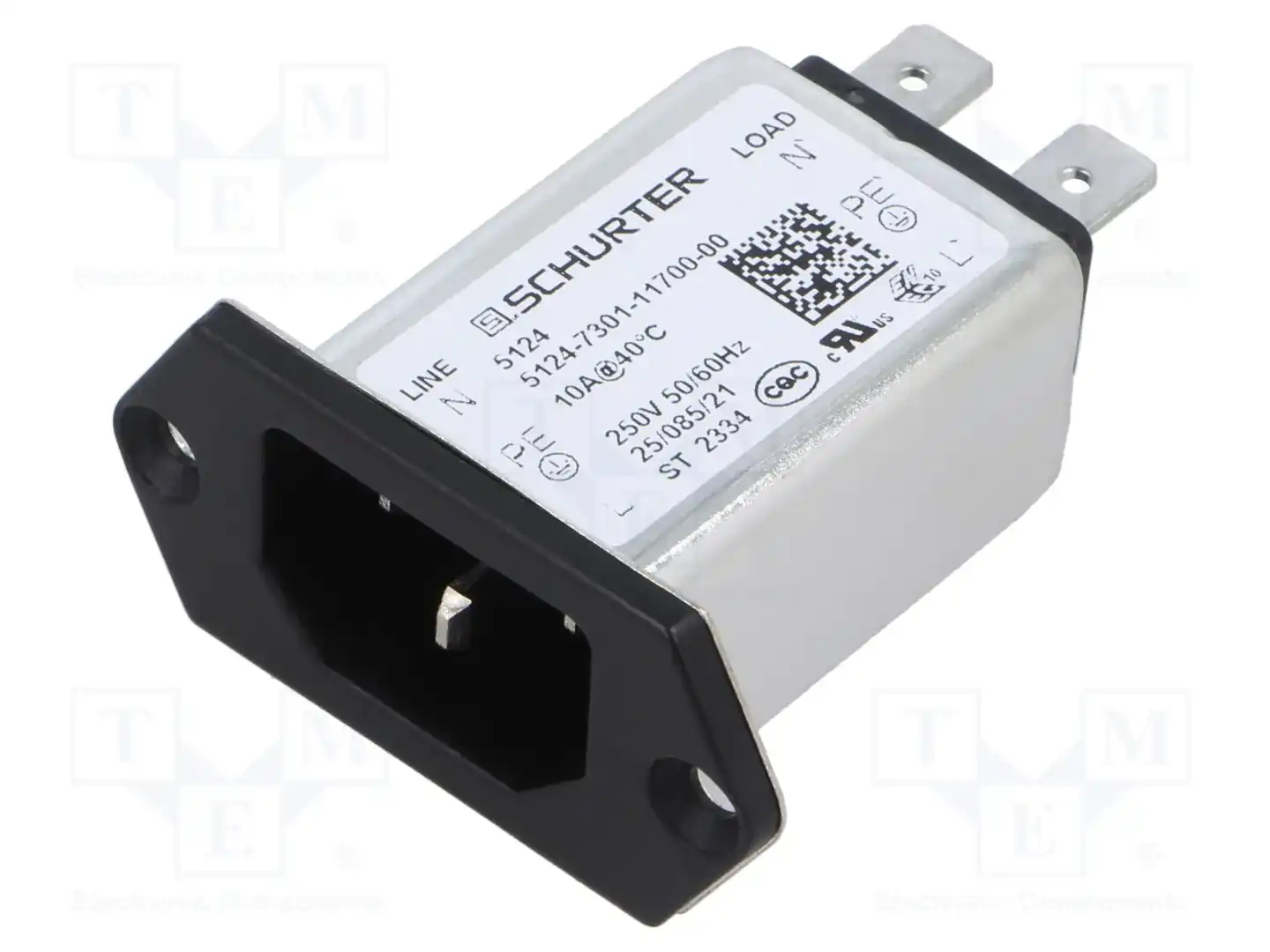 SCHURTER 3-130-939 — Разъемы IEC 60320