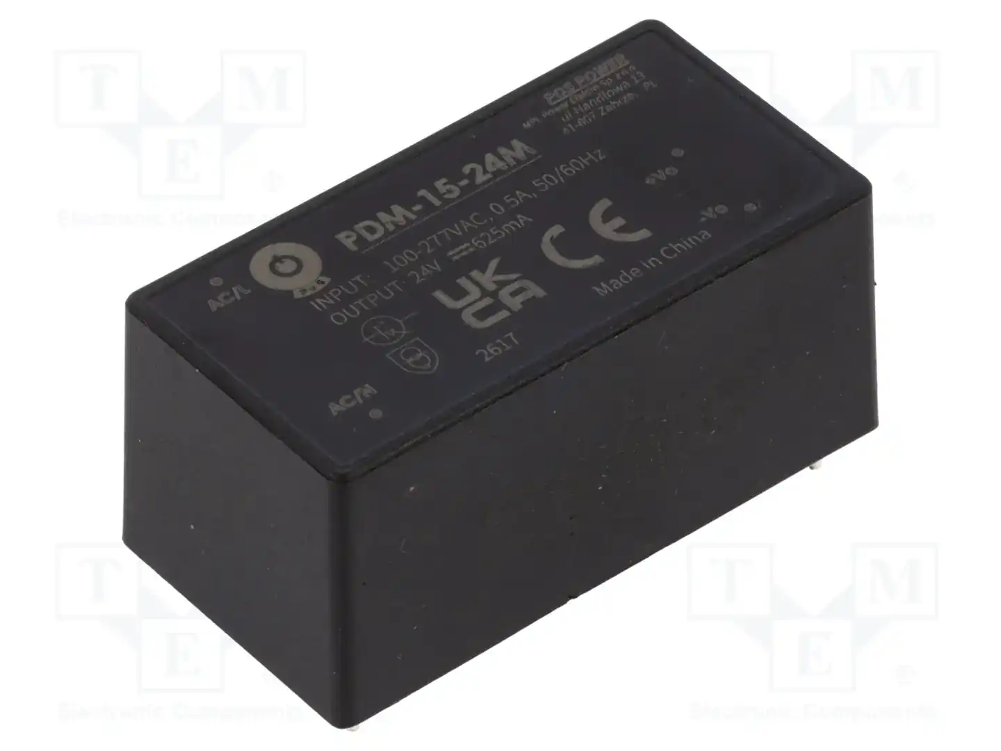 POS PDM-15-24M — Преобразователи AC/DC для PCB