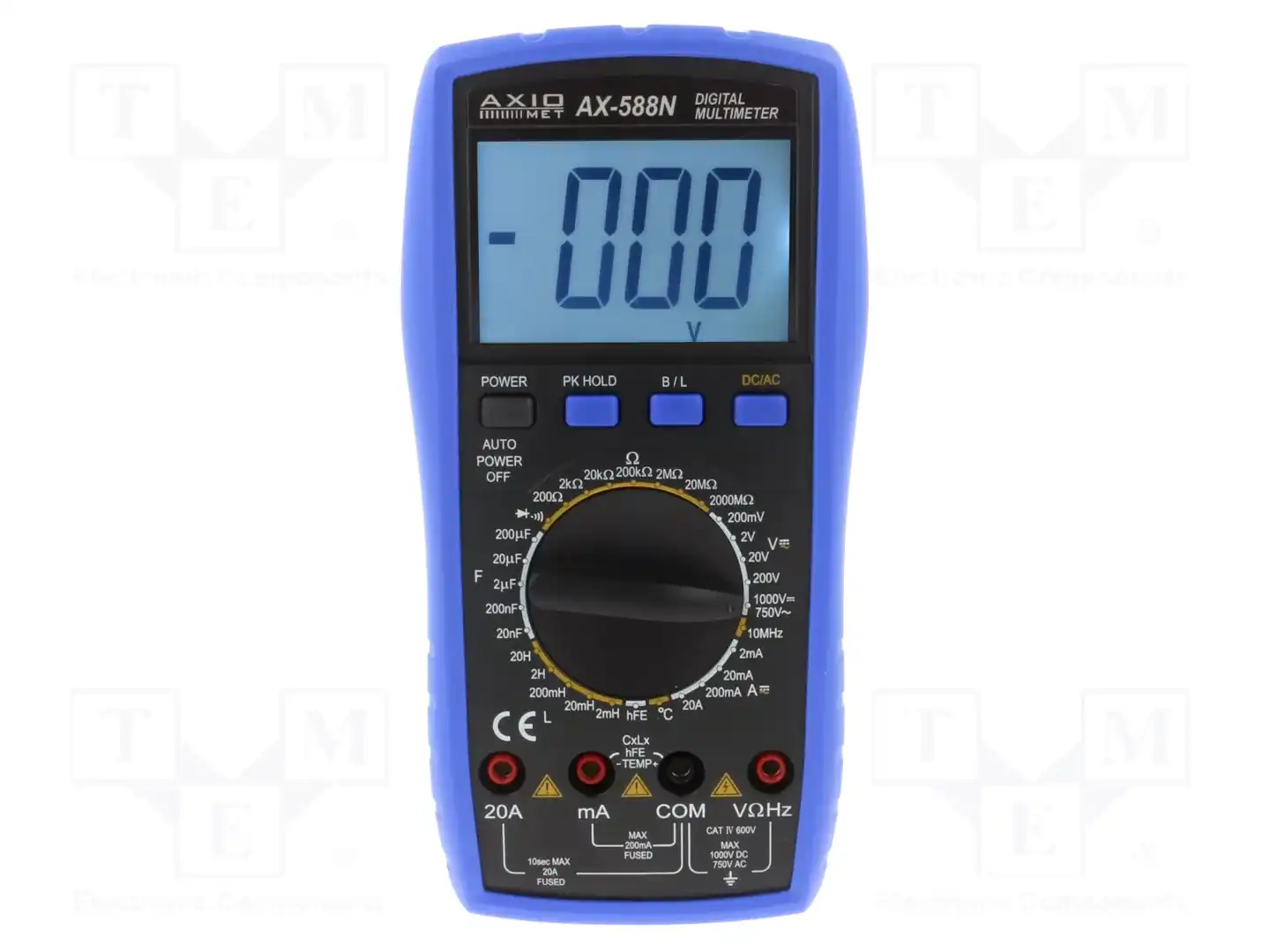 AXIOMET AX-588N — Мультиметры цифровые переносные