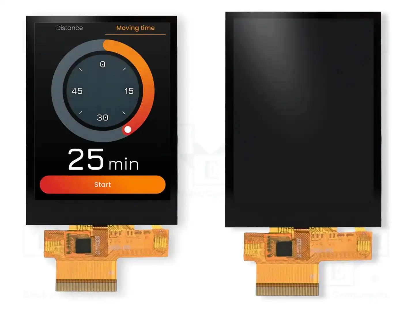 4D LCD 4DLCD-28-240-320-CT-NM-170-M8/M16 — Дисплеи TFT