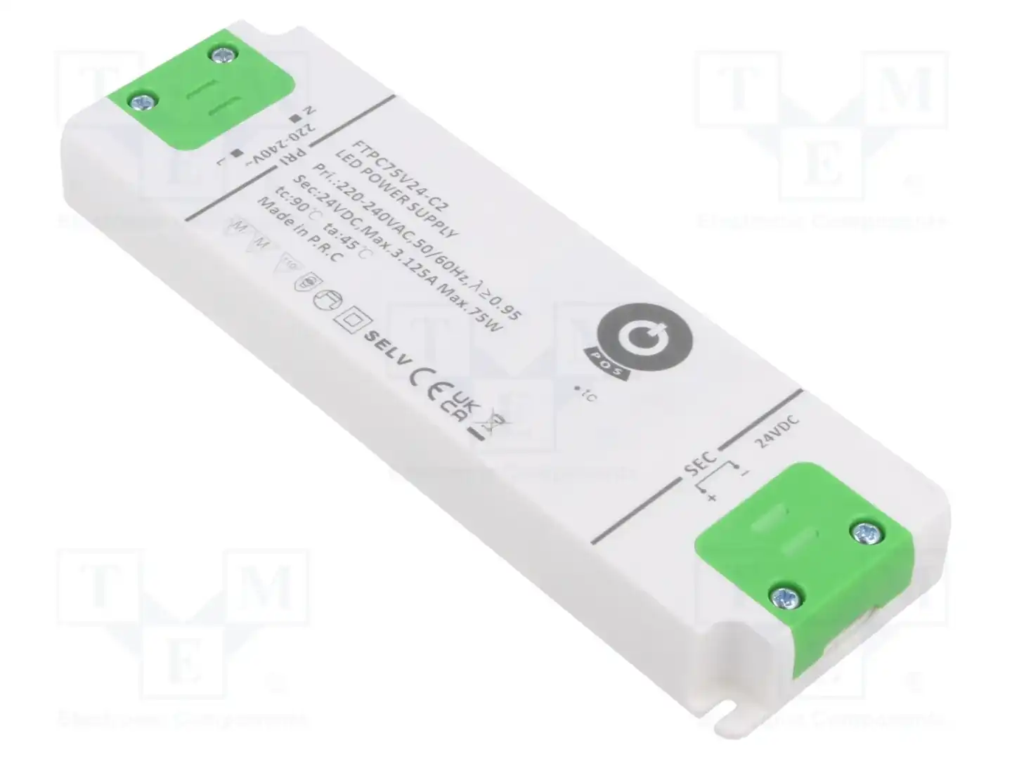 POS FTPC75V24-C2 — Блоки питания для LED