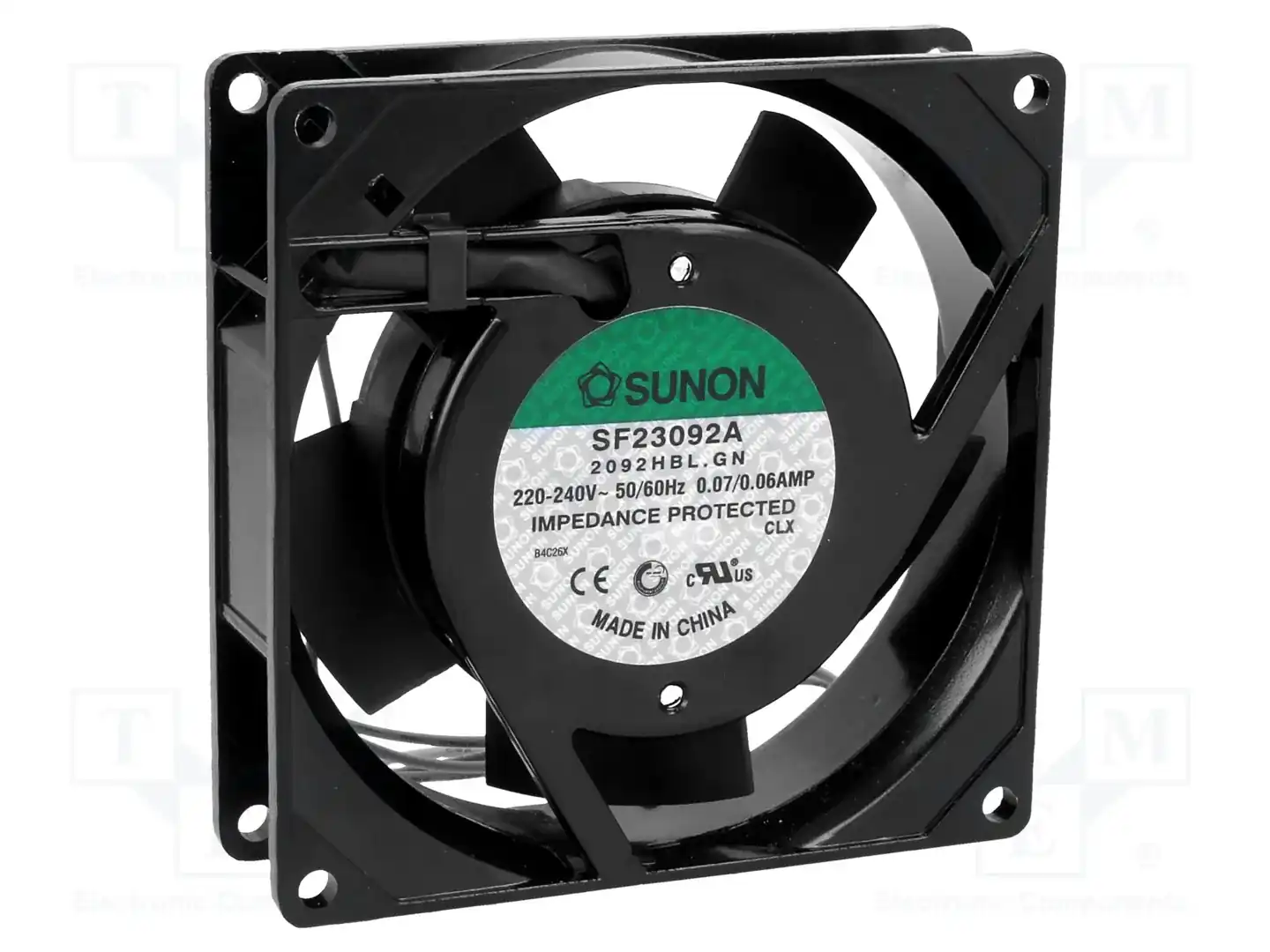 SUNON SF23092A2092HBL.GN — Вентиляторы AC 230V