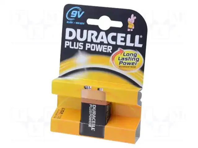 DURACELL 6LF22/9V/MN1604 PLUS — Батареи