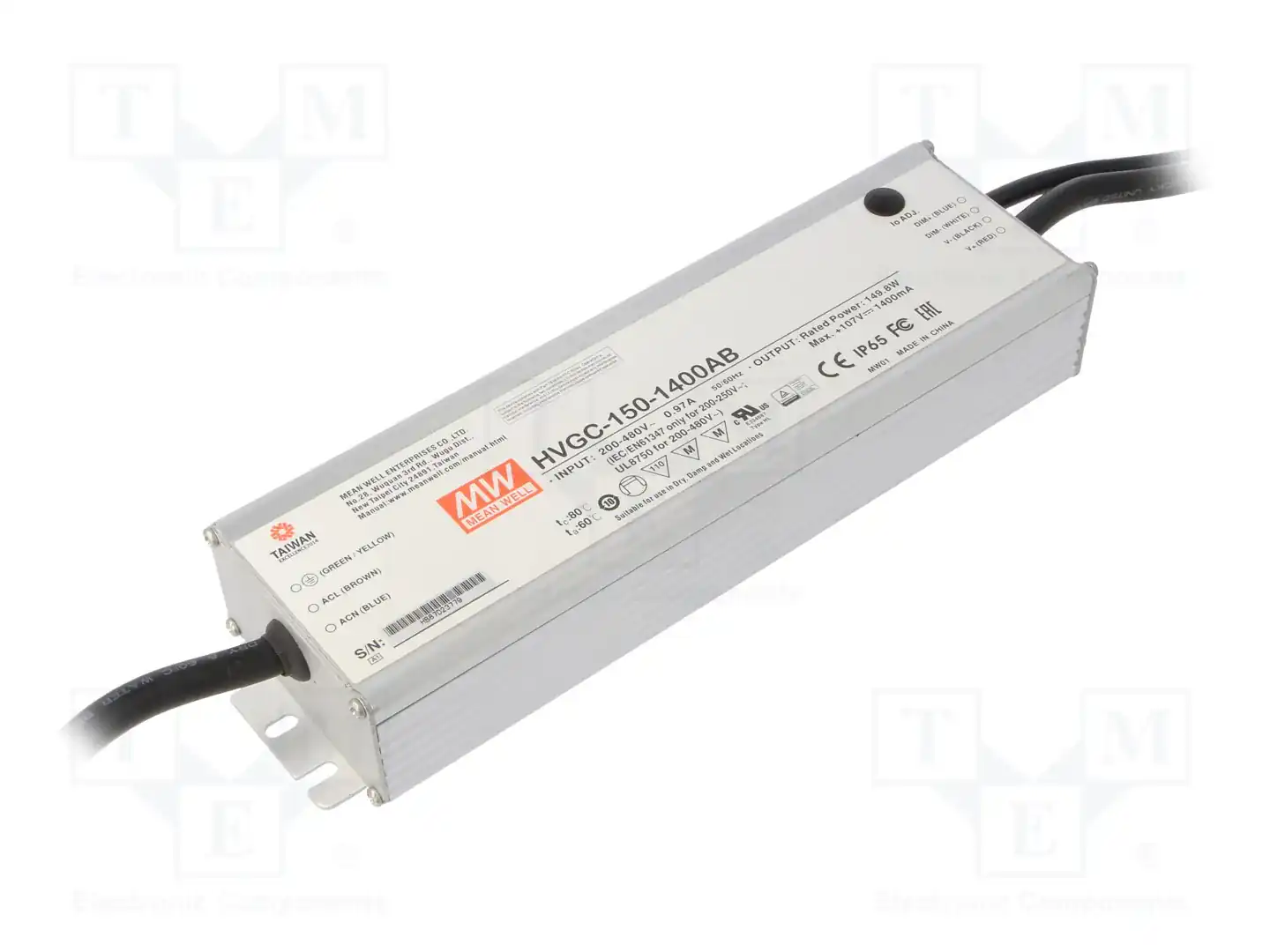 MEAN WELL HVGC-150-1400AB — Блоки питания для LED