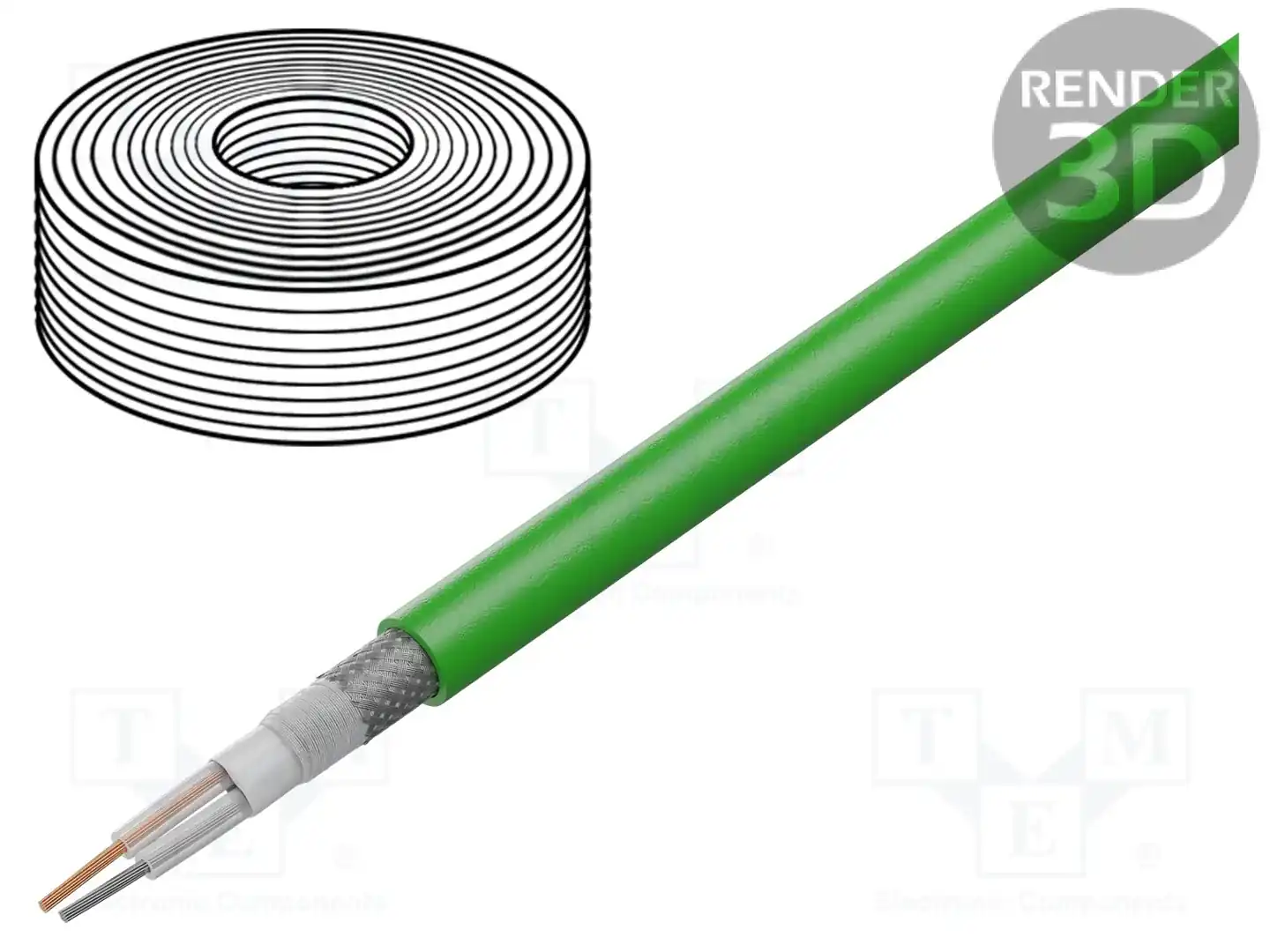 TASKER C128 GREEN — Провода микрофонные