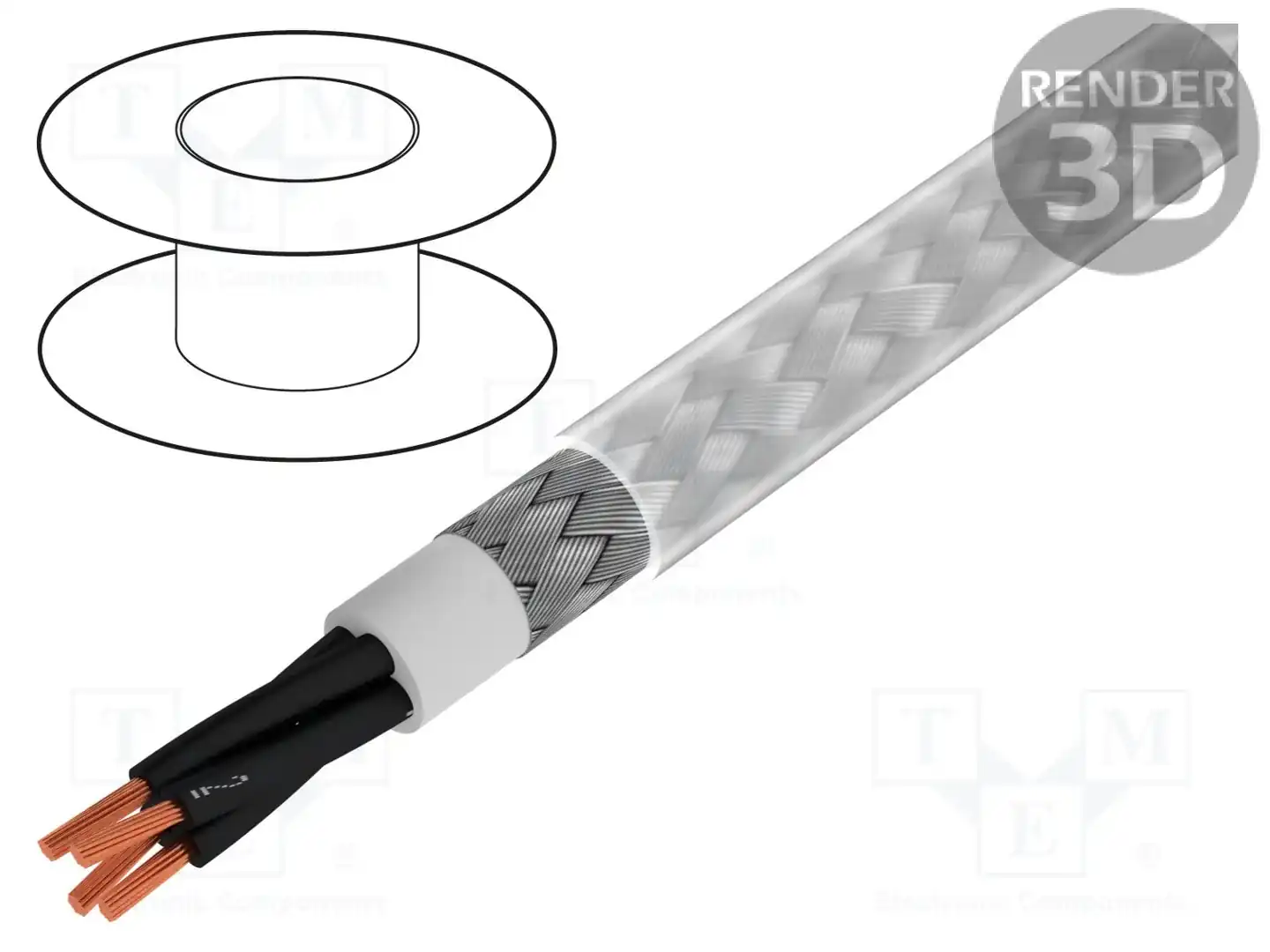 BITNER S54378 — Провода многожильные экранированные