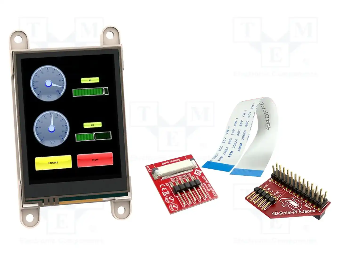 4D Systems GEN4-ULCD-24DT-PI — Интеллигентные дисплеи