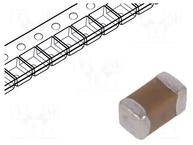 KEMET C0402C102J5GACTU — Конденсаторы MLCC SMD