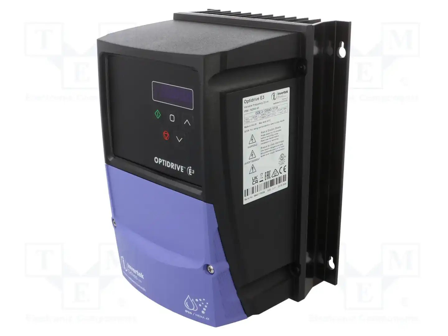 INVERTEK DRIVES ODE-3-120043-1F1A — Однофазные инверторы
